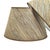 Contemporary Grasscloth Lamp Shade in Neutral Striation with Tan Grossgrain Trim - 12” x 18” x 12” For Sale - Image 3 of 4