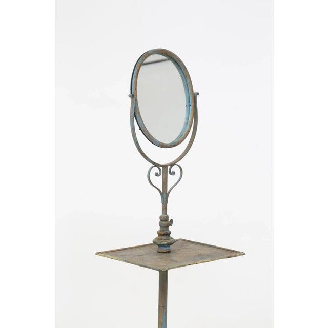 Wrought Iron Vanity Mirror, 1890s Chairish