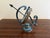 Vintage English Country Brass & Verdigris Armillary Sundial For Sale - Image 10 of 11