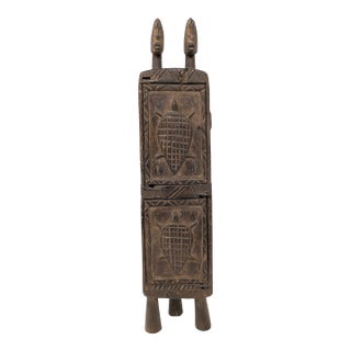 1960s Handcrafted Dogon Medicine Box From Mali For Sale