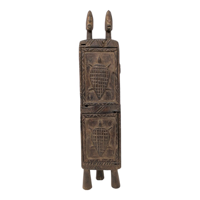 1960s Handcrafted Dogon Medicine Box From Mali For Sale