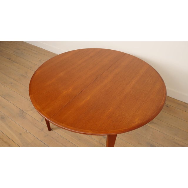 Vintage Teak Dining Table, 1950s For Sale - Image 11 of 12