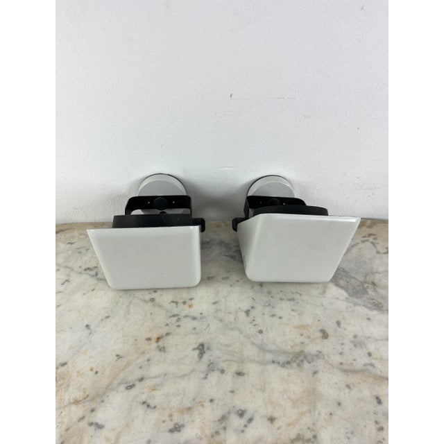 Vintage Adjustable Wall Lamps, Italy, 1970s, Set of 2 For Sale - Image 3 of 10