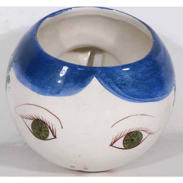 Ceramic Whimsical Mid 20th Century Italian Pottery String Holder For Sale - Image 7 of 11