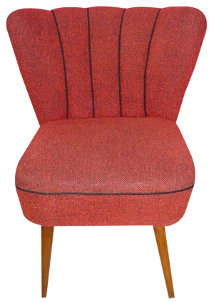 Small Armchair in Red, 1950s