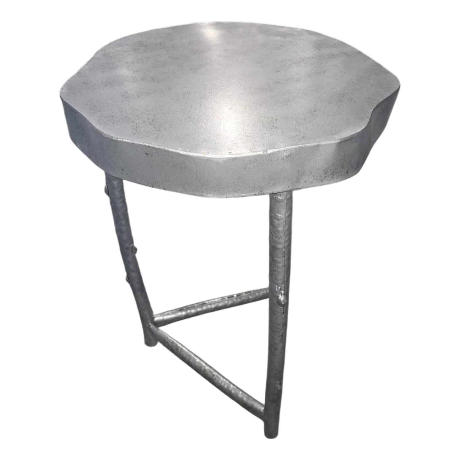 1970s Brazilian Side Table, Sculpted by Nature, Cast in Modernity ...