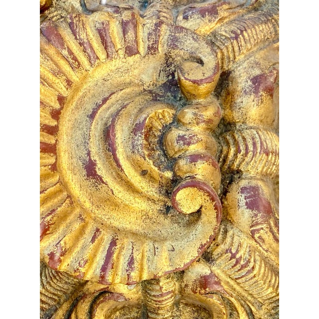 Louis XVI Style Gilded Wood Center Table, 1890s For Sale - Image 13 of 15