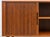 Danish Rosewood Mid Century Modern Credenza | Tambour Door Media Cabinet | Scandinavian Storage Console, C. 1960’s For Sale - Image 11 of 16