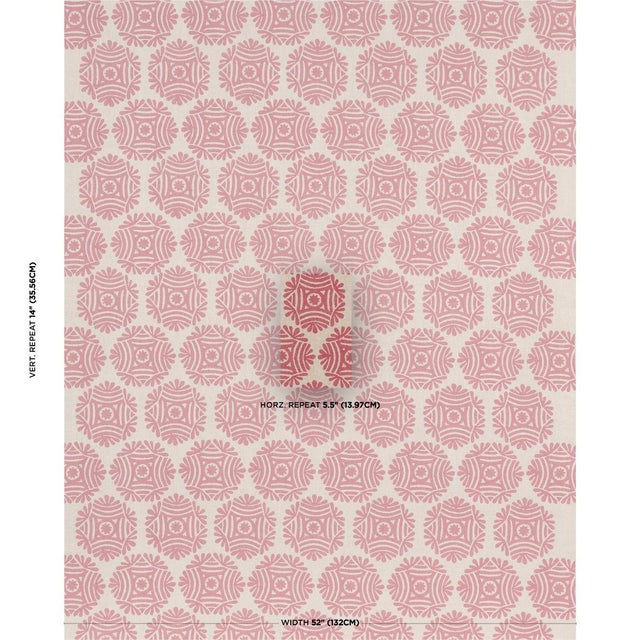 Created in collaboration with Drusus Tabor and printed by hand on a soft linen ground, Gilded Star Block Print has the...