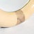 Cream Mid-Century Modernist Cream Lacquered Goat Skin Round Mirror by Karl Springer For Sale - Image 8 of 10