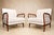 Mid-Century Modern Mid-Century Brazilian Armchairs by Rino Levi, Hardwood & Bouclé, 1960s For Sale - Image 3 of 18