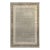 Rug & Kilim’s Border Rug in Ice Blue, 9x12 For Sale