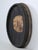Antique Wine Barrel End Repurposed as Wall Art with a beautifully executed painting of Dambach-la-ville, France. Dambach-...