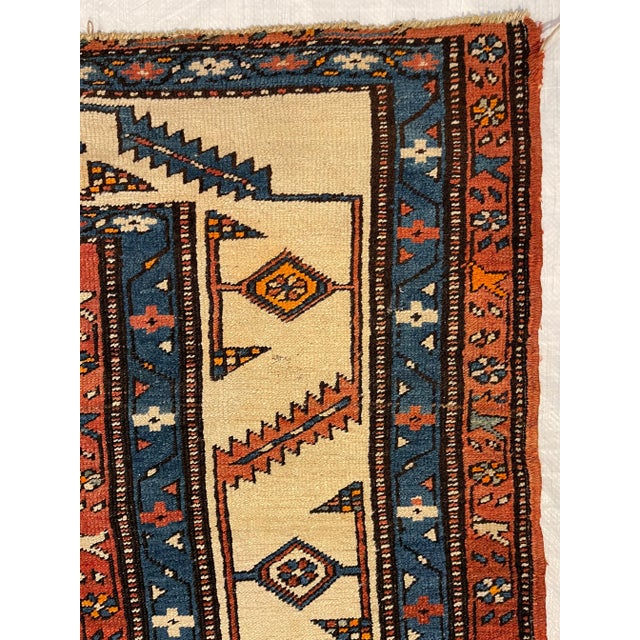 Red Antique Persian Bakhshayesh Rug For Sale - Image 8 of 9