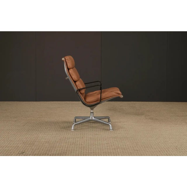 1970s Model 'Ea-416' Soft Pad Chair by Charles Eames for Herman Miller, Signed For Sale - Image 13 of 18
