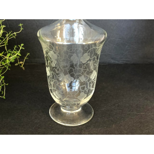 19th Century Victorian Glass Perfume For Sale - Image 4 of 13