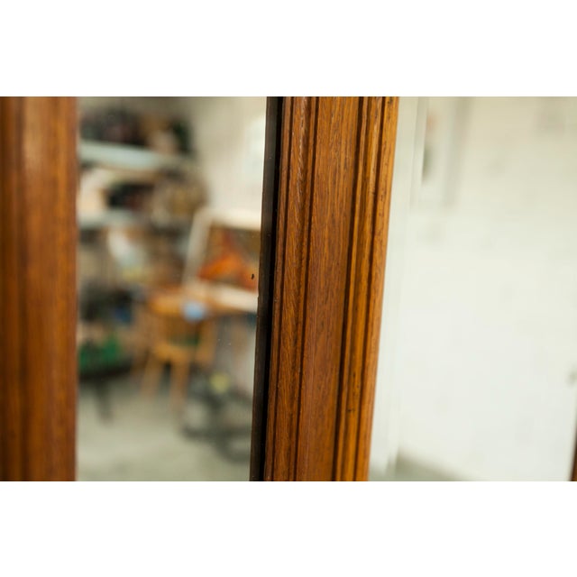 Napoleon III Style Wardrobe in Walnut with Marble, 1890s For Sale - Image 18 of 18