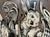 Black Vintage Original Hand Signed Greg Craola Simkins Ima Monsta Bunny Juxtapoz Print For Sale - Image 8 of 14