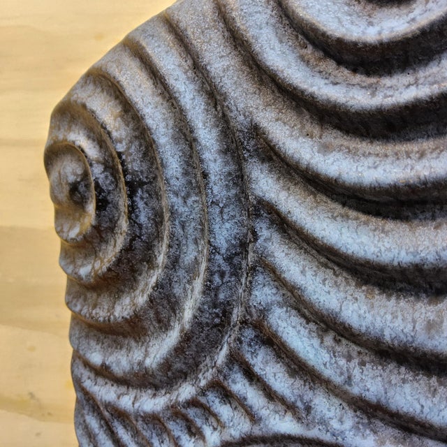Large Vintage West German Fat Lava Vase from Dümler & Breiden, 1970s For Sale - Image 9 of 18