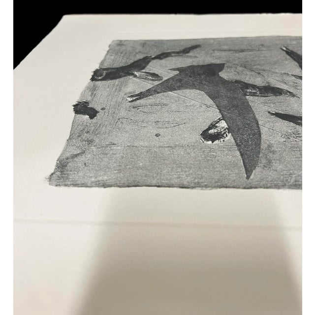 Georges Braque French Unframed Lithograph Print Birds in Flight For Sale - Image 4 of 4