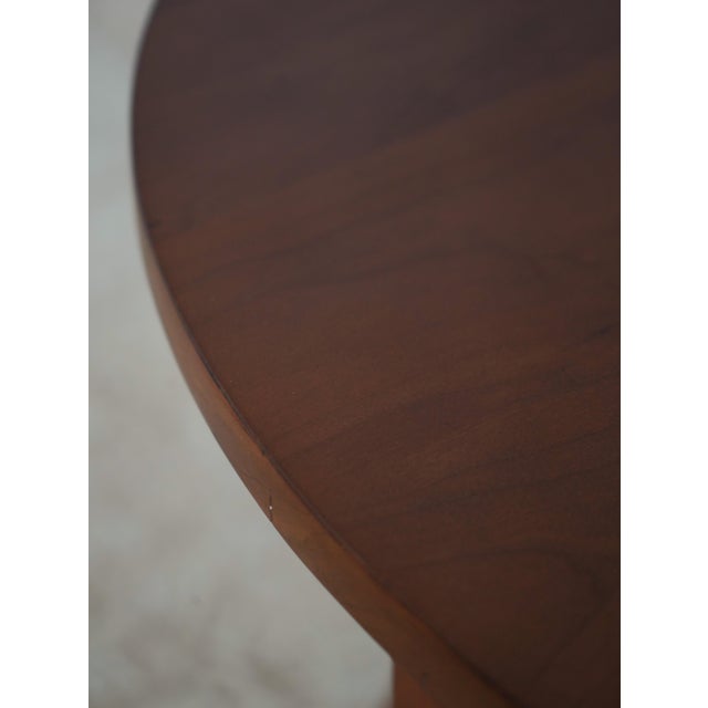 Stickley Mission Style Cherry Round Lamp Table For Sale - Image 12 of 14