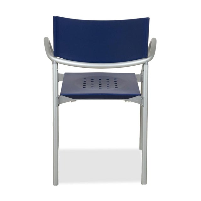 Segis Breeze Plastic Chairs by Carlo Bartoli, Set of 4 For Sale - Image 13 of 16