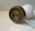 Vintage Scandinavian Brass Wall Lamp with Opaline Sphere, 1970s For Sale - Image 9 of 13