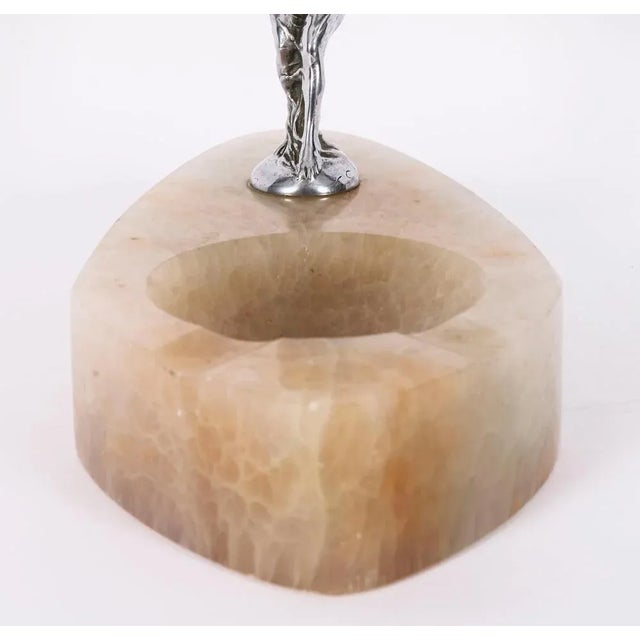 Stone Rolls Royce Spirit of Ecstasy Car Mascot, 1920s For Sale - Image 7 of 18