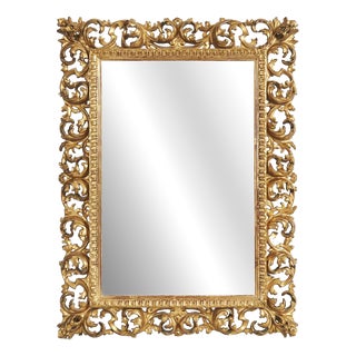 Rectangular Gilded Mirror Frame, 1800s For Sale