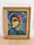 1990s Signed Tazive 1990 Fauvist Expressionist Portrait of a Woman in a “Red Beret” Oil Painting in Gilt Frame For Sale - Image 5 of 5