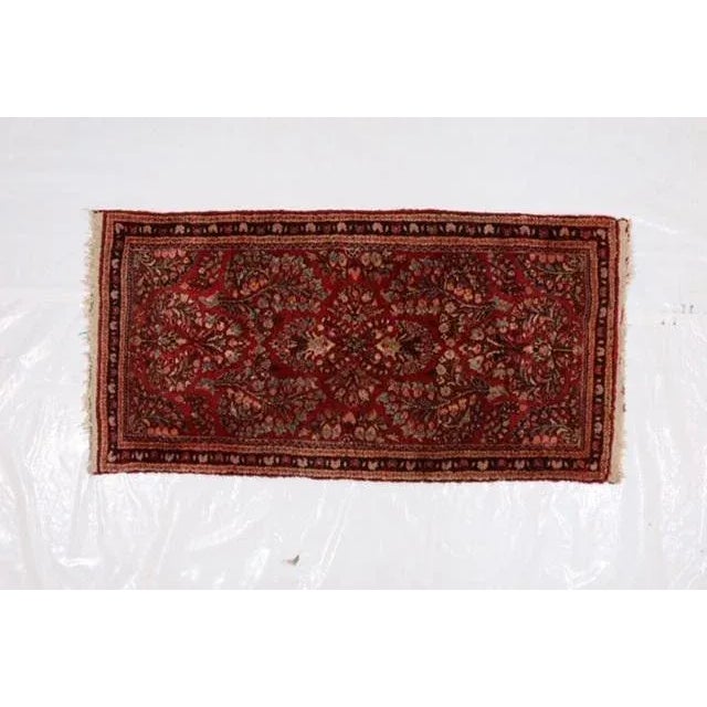 1950s Persian Sarouk 2' X 4' For Sale In New York - Image 6 of 6