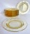 Here is a stunning set of SIX yellow glass plates from the early 20th century. I actually have a total of 12, so please,...