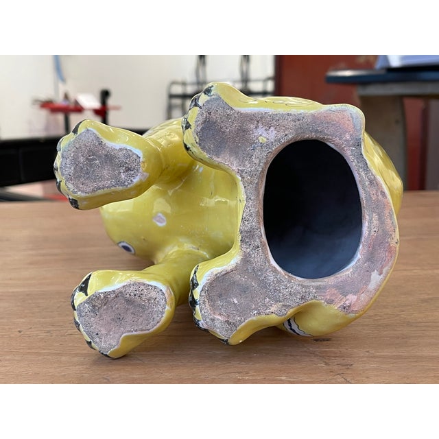 Emile Gallé, Yellow Cats, 1800s, Ceramic, Set of 2 For Sale - Image 15 of 16