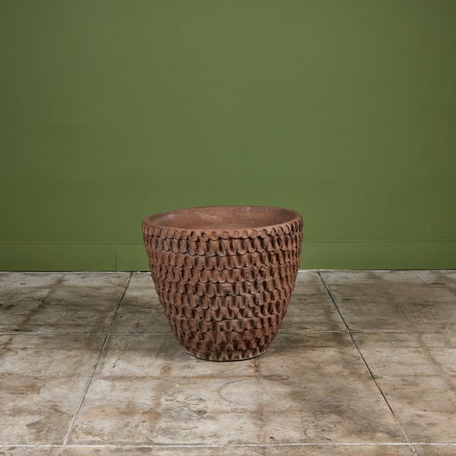 Sculpture Materials Stan Bitters Thumbprint Planter for Hans Sumpf For Sale - Image 7 of 11