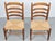 Set of Brutalist Wood and Wicker Chairs in the style of Charlotte Perriand, 1960s, Set of 2 For Sale - Image 10 of 16