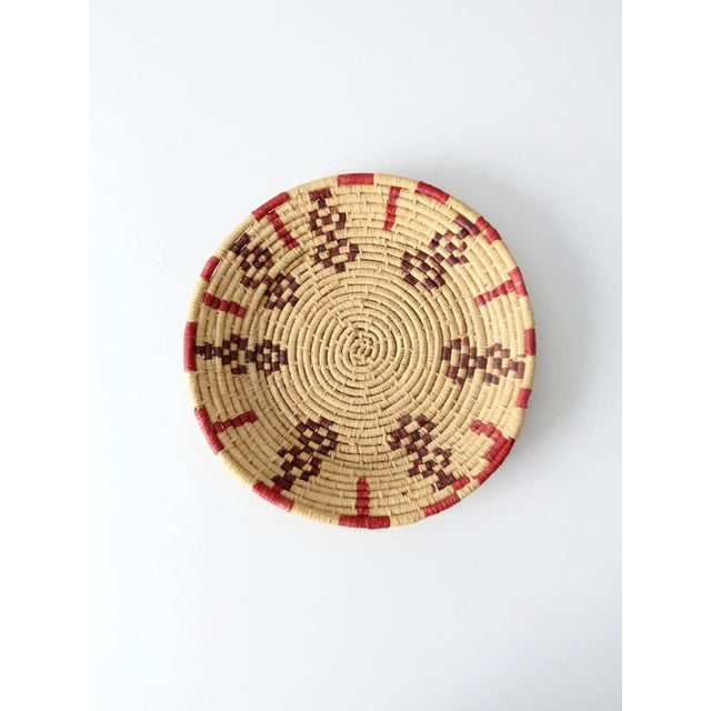 Tan Vintage Southwestern Basket For Sale - Image 8 of 8