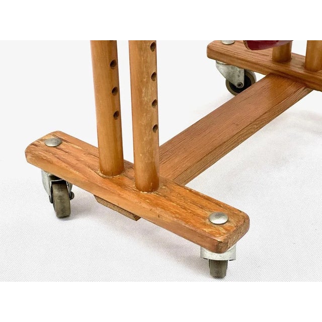 Wood Mid-Century Baby Walker from Munster Pferchen Westfallen, 1960s For Sale - Image 7 of 13