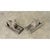 Gray Early 20th Century English Pair of Cast Stone Whippet Garden Statues For Sale - Image 8 of 10