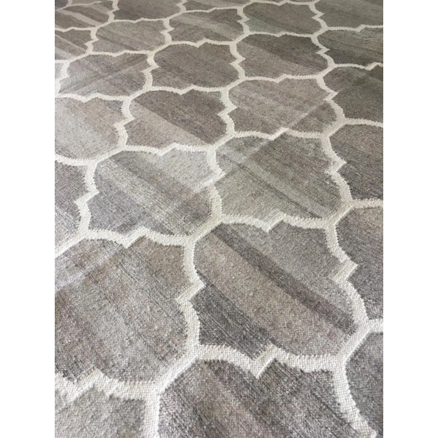 Modern Hand Knotted Modern Design Wool Rug. 8'00" X 10'00" For Sale - Image 3 of 4