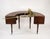English Regency Period Mahogany Horseshoe Hunt Social Table With Custom Storage For Sale - Image 4 of 11