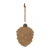 Enhance your holiday decor with the rustic charm of the Flocked Glass Pinecone Ornaments. Crafted in rich brown tones with...