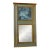 Wood 19th Century French Louis XVI Style Grasaille Trumeau Mirror For Sale - Image 7 of 9