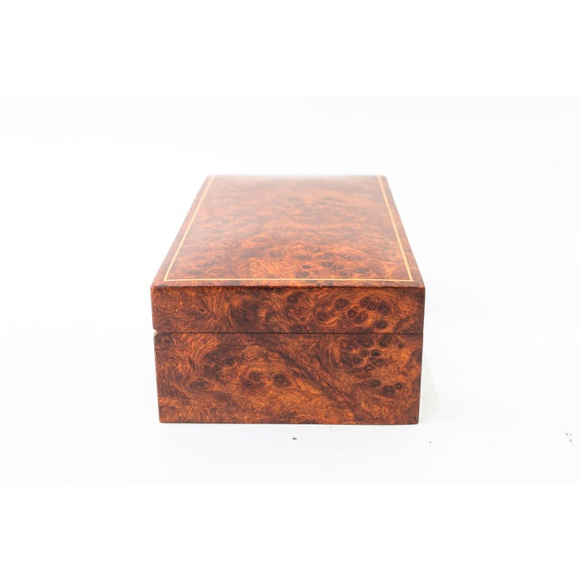 Maple Wood Cigarettes Box, Vienna, Austria, 1950s For Sale - Image 4 of 13