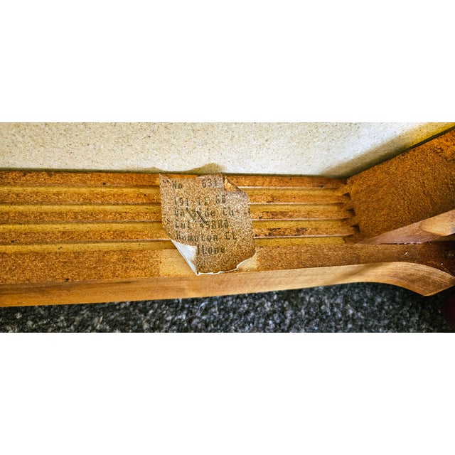 1980 Queen Anne Solid Cherry Dining Chairs, Set of Four For Sale - Image 10 of 10