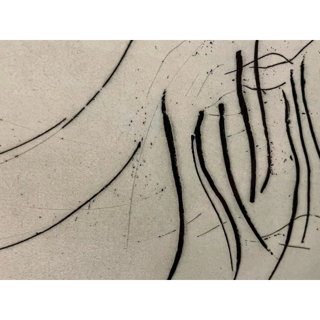 Olivier Debré (1920-1999), Untitled Modern Abstract Etching, Artist’s Proof (EA = Épreuve D’artiste), 1990, Hand Signed,...