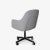 Knoll Pearson Executive Chair in Platinum Performance Bouclé by Max Pearson for Knoll For Sale - Image 4 of 13