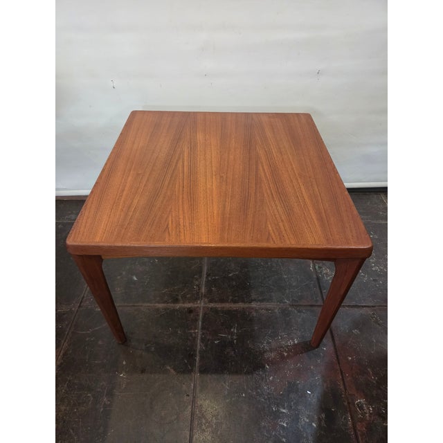 Mid-Century Modern Danish Modern Mid-Century Teak Side Table Coffee Table For Sale - Image 3 of 11