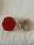 Textile Vintage Palm Beach / Coastal Style Round Shell Encrusted Lidded Box For Sale - Image 7 of 12