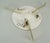 Vintage Ice Glass Ceiling Lamp Flush Mount with Relief Surface from Kaiser-Leuchten, 1960s For Sale - Image 17 of 18