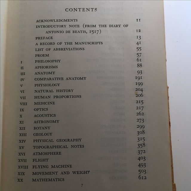 "The Notebooks of Leonardo Da Vinci", 1954 | Chairish